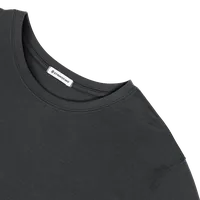 StringKing Men's FlexStyle Long Sleeve Crewneck T-Shirt - Sharp Fit, Moonless Night, Detail