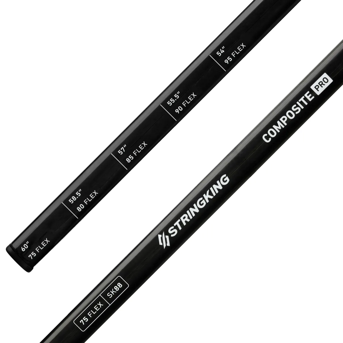 StringKing Composite Pro Prototype - Left, 75 Flex, SK92, Black, Flex Details
