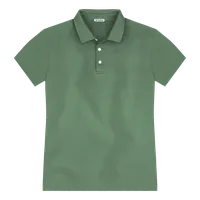 StringKing Men's FlexTech Short Sleeve Polo - Sharp Fit, Green, Front