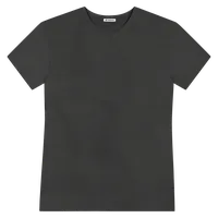 StringKing Men's FlexTech Short Sleeve V-Neck T-Shirt - Sharp Fit, Black, Front