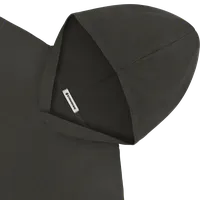 StringKing Men's Pima Terry Hoodie - Relaxed Fit, Peat, Detail