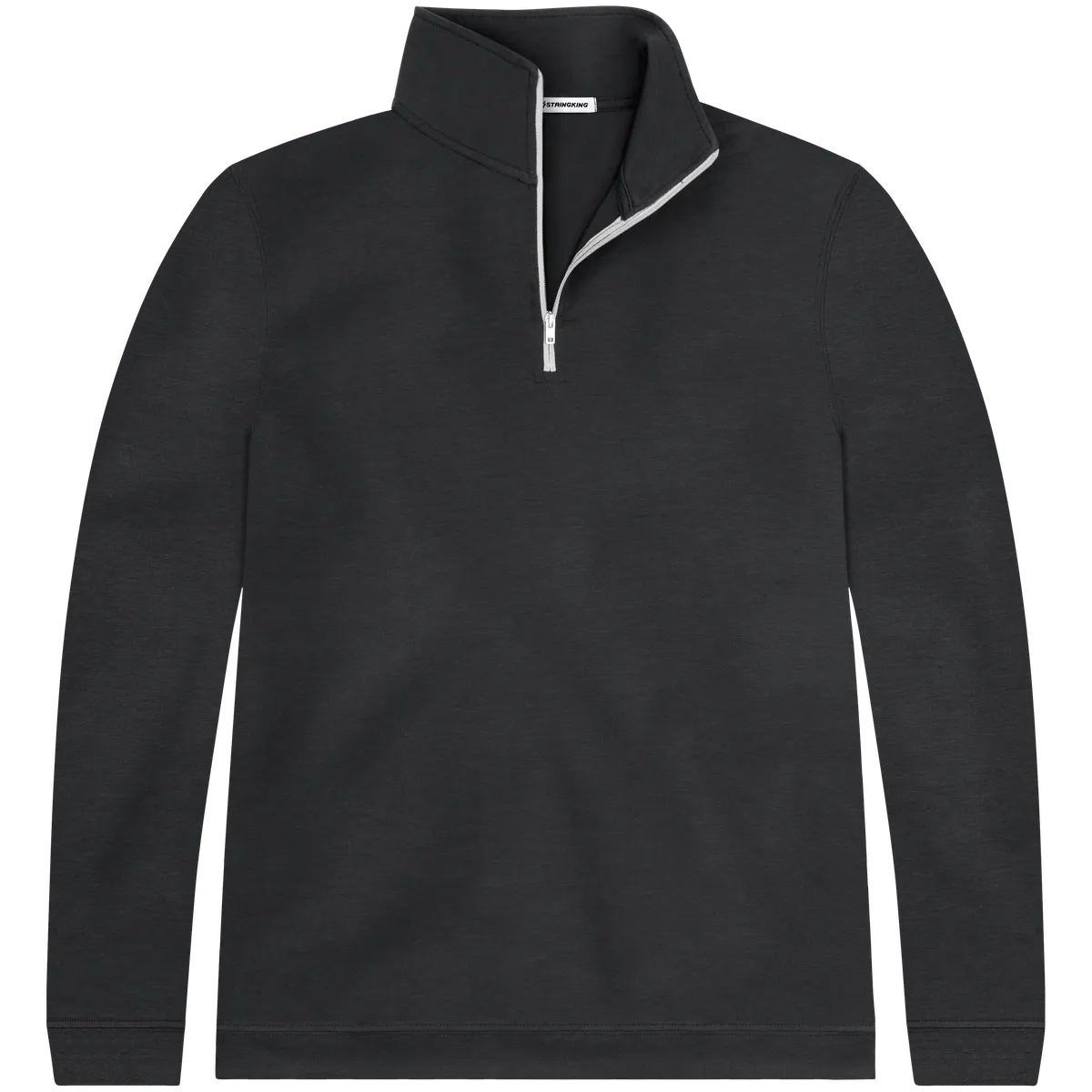 StringKing Men's FlexStyle Quarter Zip - Sharp Fit, Moonless Night, Front