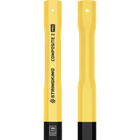 StringKing Composite 2 Pro Faceoff Double Lever - 155 Grams, Black / Yellow, Top Section, Vertical, Right, Left