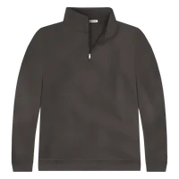 StringKing Men's FlexTech Quarter Zip - Relaxed Fit, Charcoal, Front