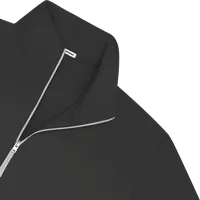 StringKing Men's StayCool Quarter Zip - Sharp Fit, Black, Detail