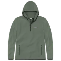 StringKing Men's Polartec Fleece Quarter Hood Pro - Sharp Fit, Avenue Green, Front
