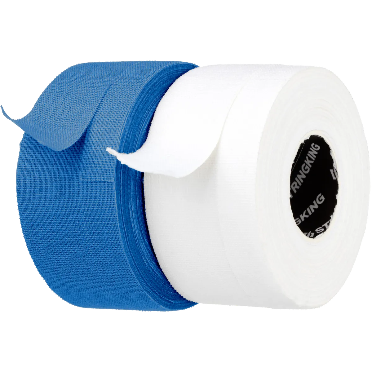 StringKing Lacrosse Tape - 2-Pack, White / Royal, Angled