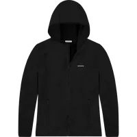 StringKing Women's Polartec Fleece Full Zip Hoodie with Pockets - Relaxed Fit, Meteorite, Front
