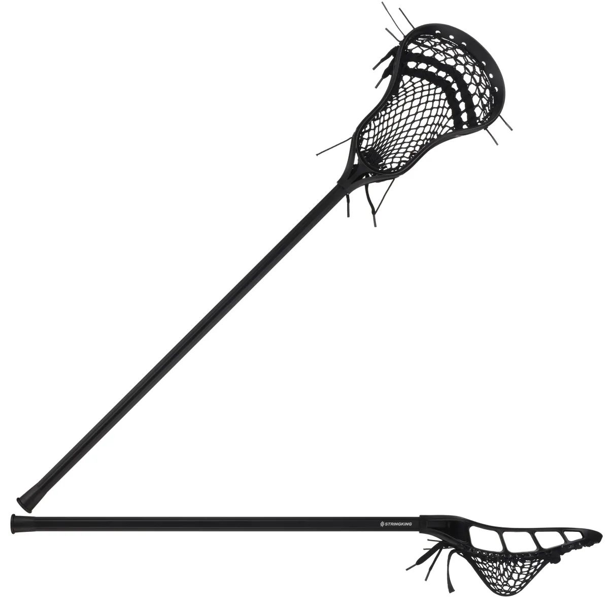 StringKing Boy's Starter Jr. - Mark Jr., Starter Jr., Type 2s, Black / Black, Full Stick Diagonal, Horizontal