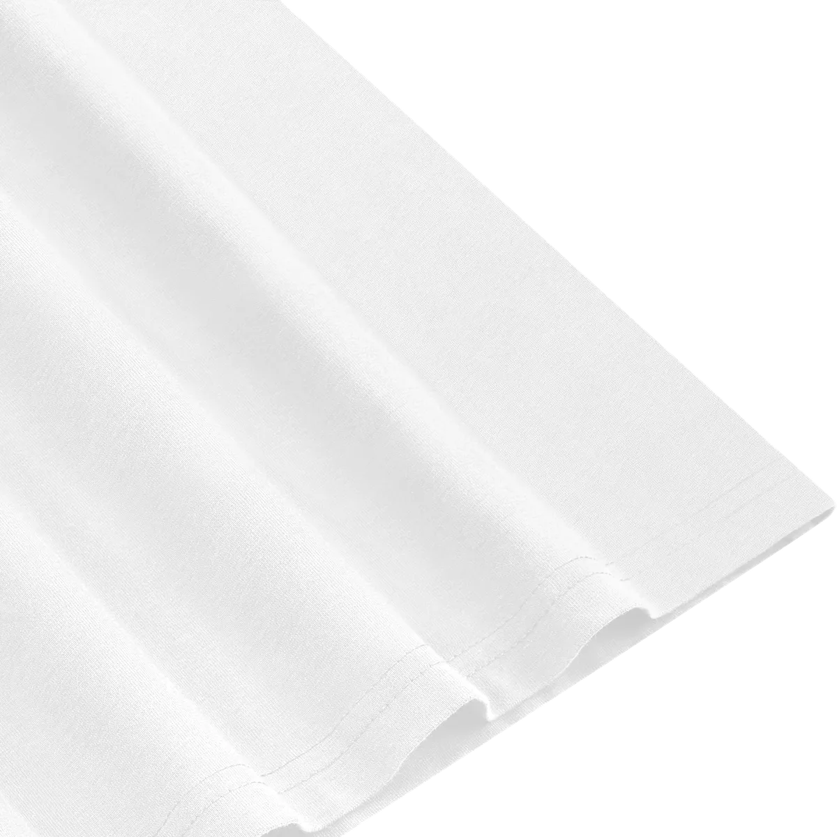 StringKing Men's Pima Jersey Pocket Tee - Relaxed Fit, White, Fabric