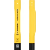 StringKing Men's Composite Pro Faceoff - 155 Grams, Black / Yellow, Top Section, Left Side, Front