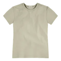 StringKing Men's Pima Cotton Short Sleeve Crewneck T-Shirt - Sharp Fit, Khaki Green, Front