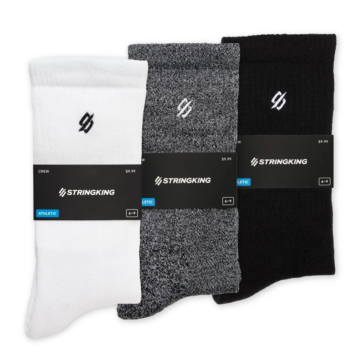 StringKing-Athletic-Crew-Socks-Color-Options