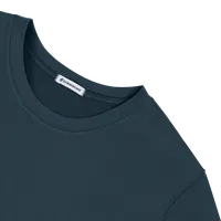 StringKing Women's FlexTech Long Sleeve Crewneck T-Shirt - Sharp Fit, Navy, Detail
