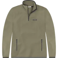 StringKing Men's Polartec Fleece Quarter Zip with Pockets - Sharp Fit, Mermaid, Front