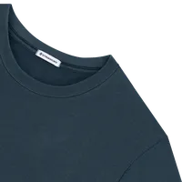 StringKing Men's Pima Cotton Sweatshirt KP - Sharp Fit, Navy, Detail