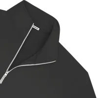 StringKing Men's StayCool Quarter Zip - Relaxed Fit, Black, Detail