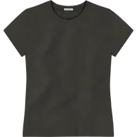 StringKing Women's Pima Jersey Tee - Relaxed Fit, Peat, Front