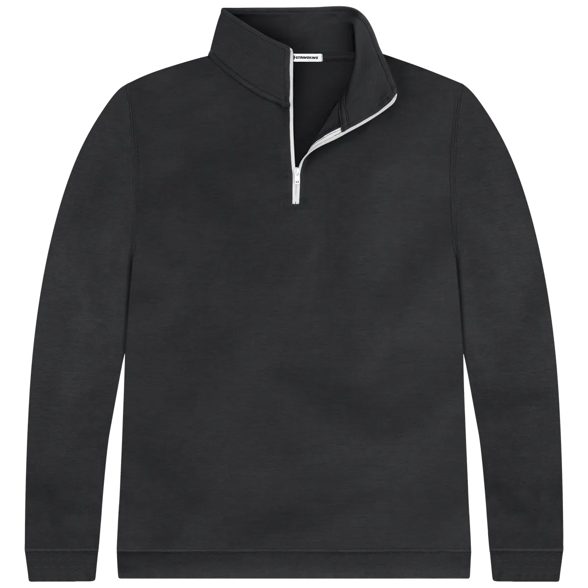 StringKing Men's FlexStyle Quarter Zip - Relaxed Fit, Moonless Night, Front