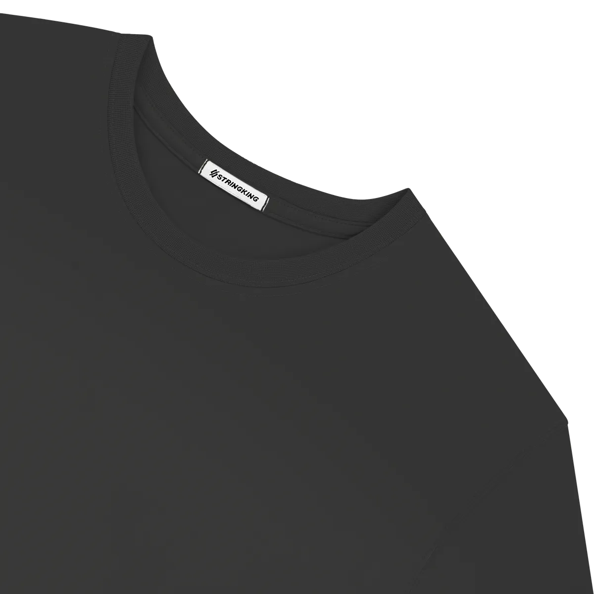 StringKing Men's StayCool Tee - Sharp Fit, Black, Detail