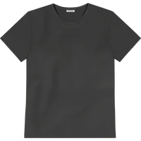 StringKing Men's FlexTech Short Sleeve Crewneck T-Shirt - Relaxed Fit, Black, Front