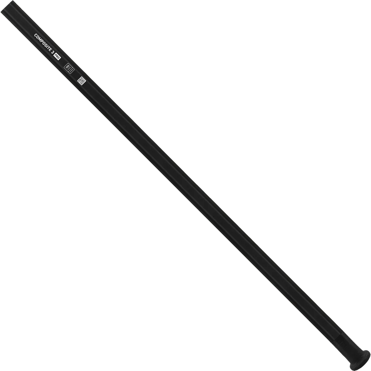 StringKing Composite 3 Pro Attack - 155 Grams, Black, Full Length, Angled, Left Side, With Butt End