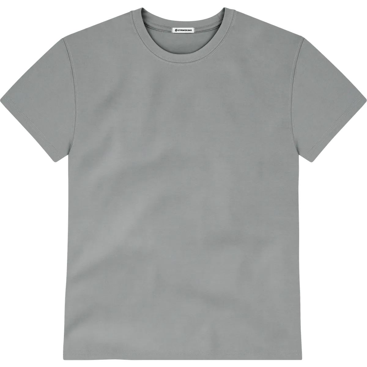 StringKing Men's StayWarm T-Shirt - Relaxed Fit, Gray, Front