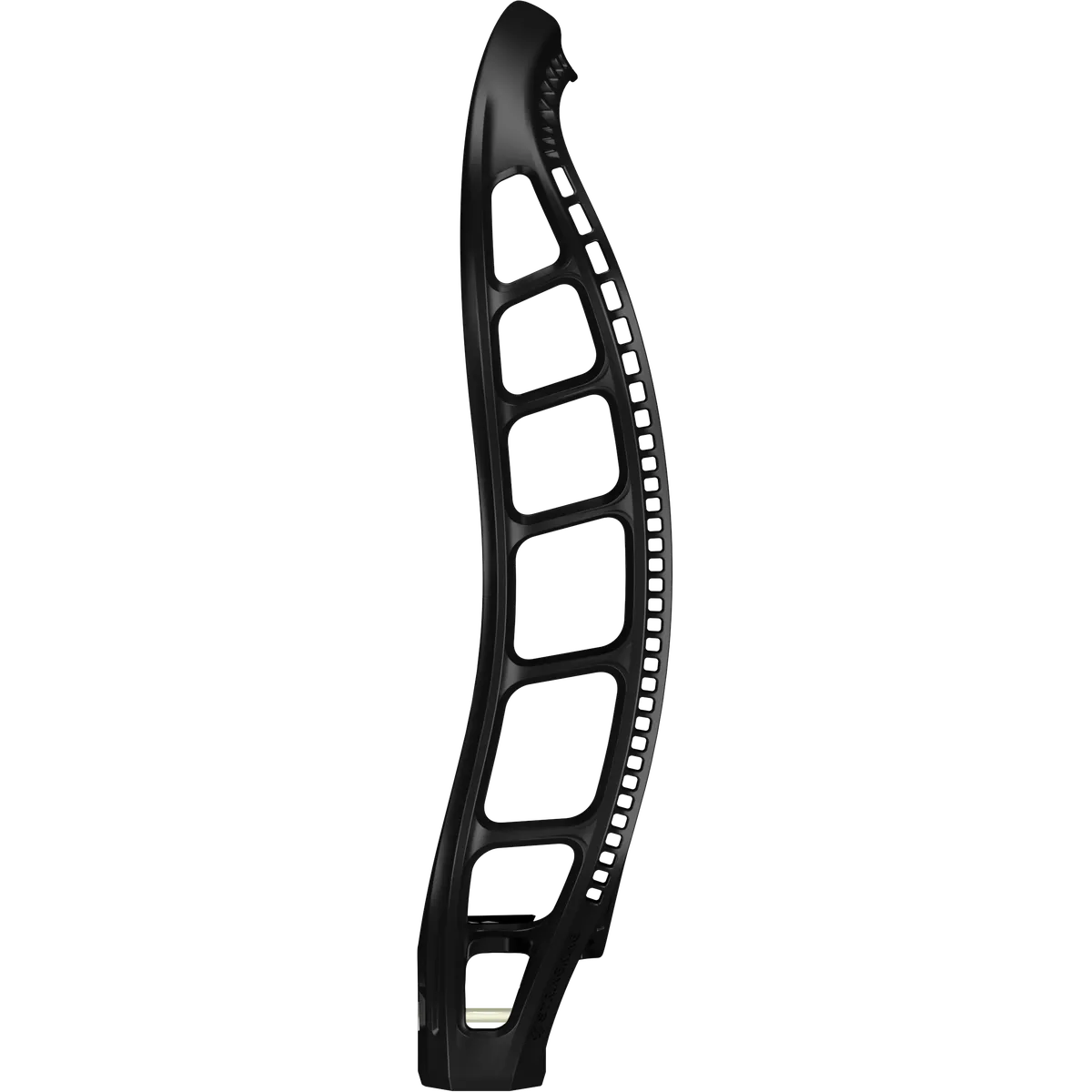 StringKing Mark 3T - Unstrung, Black, Strung, Side