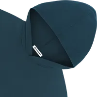 StringKing Men's Pima Jersey Hoodie - Sharp Fit, Navy, Detail