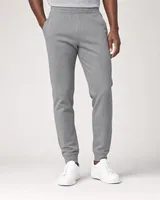 StringKing Men's StayWarm Joggers - Sharp Fit, Gray, Full Front - Human Model - Waist to Feet
