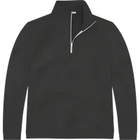 StringKing Men's StayCool Quarter Zip - Relaxed Fit, Black, Front