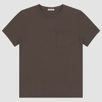StringKing Men's Pima Jersey Pocket Tee - Sharp Fit, Wren, Front