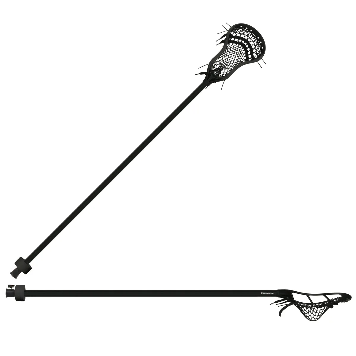 StringKing Complete 2 Sr. - Legend Sr., A 380, Type 3s, Black / Black, Full Stick Diagonal, Horizontal