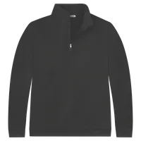 StringKing Men's FlexTech Quarter Zip - Sharp Fit, Black, Front