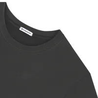 StringKing Women's Heavy Pima Cotton T-Shirt - Sharp Fit, Black, Detail