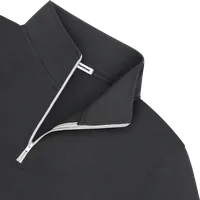StringKing Men's FlexStyle Quarter Zip - Relaxed Fit, Moonless Night, Detail