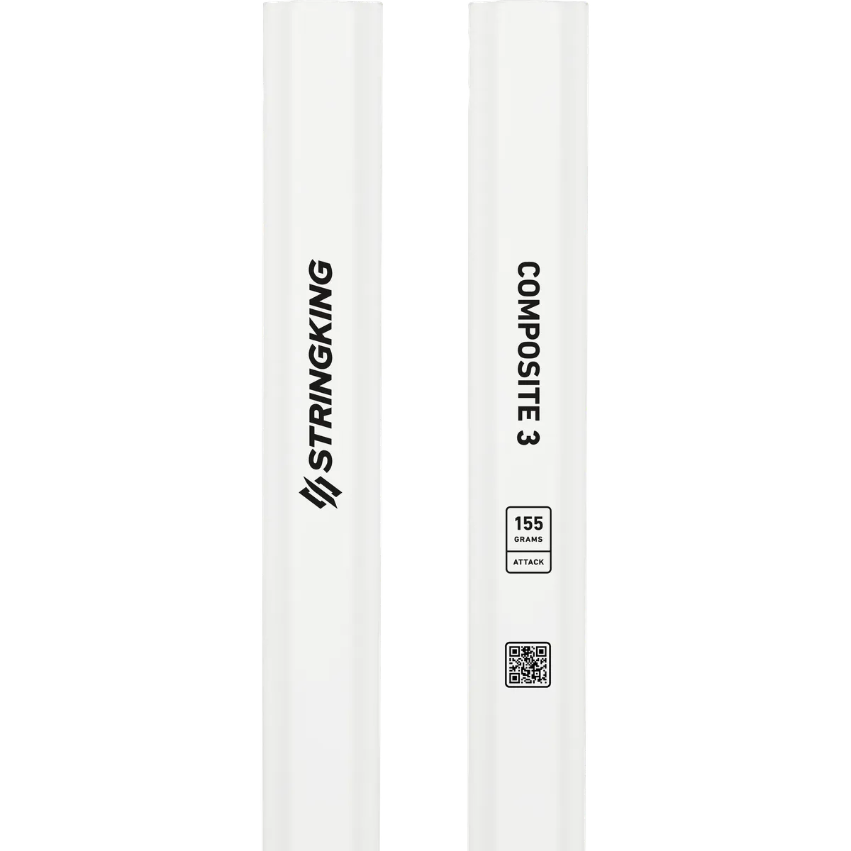 StringKing Composite 3 Attack - 155 Grams, White, Top Section, Vertical, Right, Left
