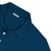 StringKing Men's StayCool Polo - Relaxed Fit, Navy Blue, Detail