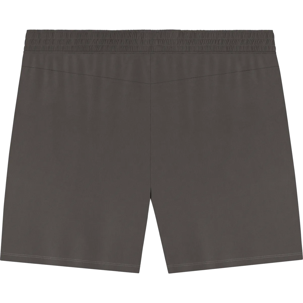 StringKing Men's Nylon Game Shorts - Relaxed Fit, Charcoal, Back