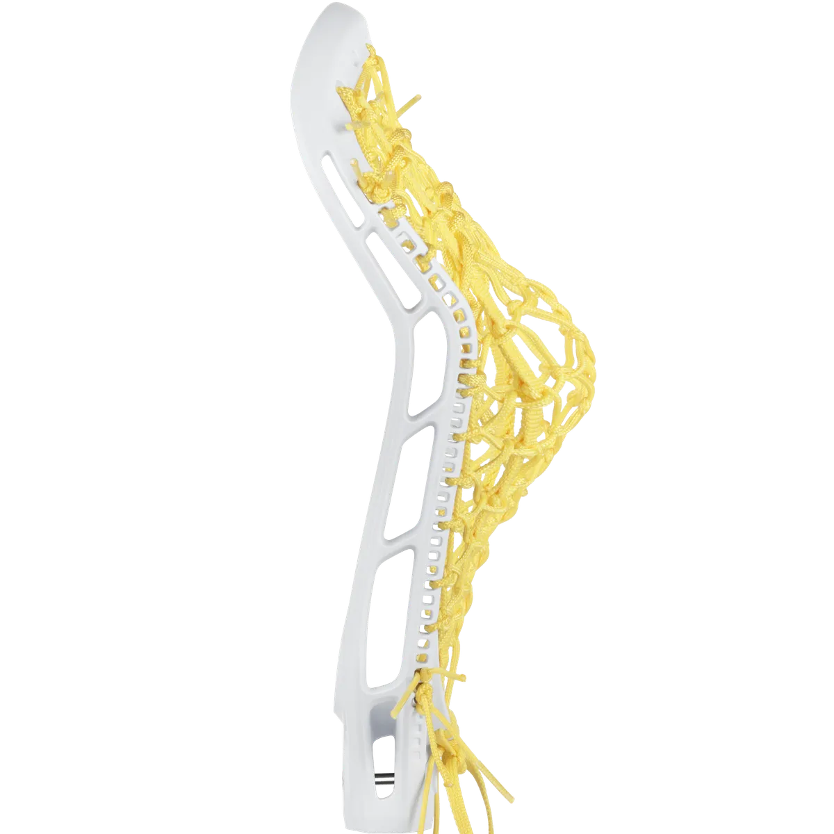 StringKing Women's Mark 2 Defense - Strung, Mid, Tech Trad, White / Yellow, Strung, Side