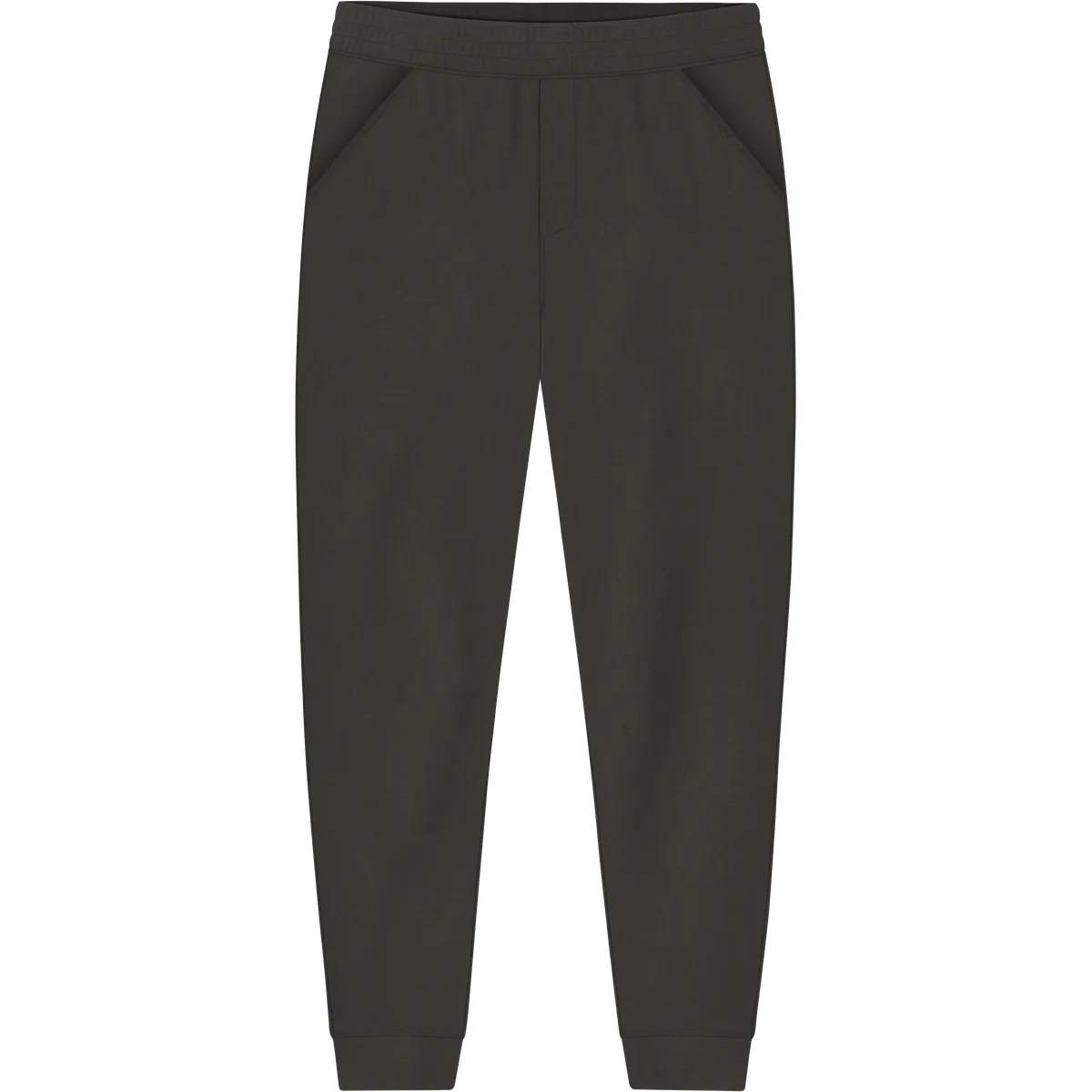 StringKing Men's Pima Terry Sweatpants - Relaxed Fit, Peat, Front