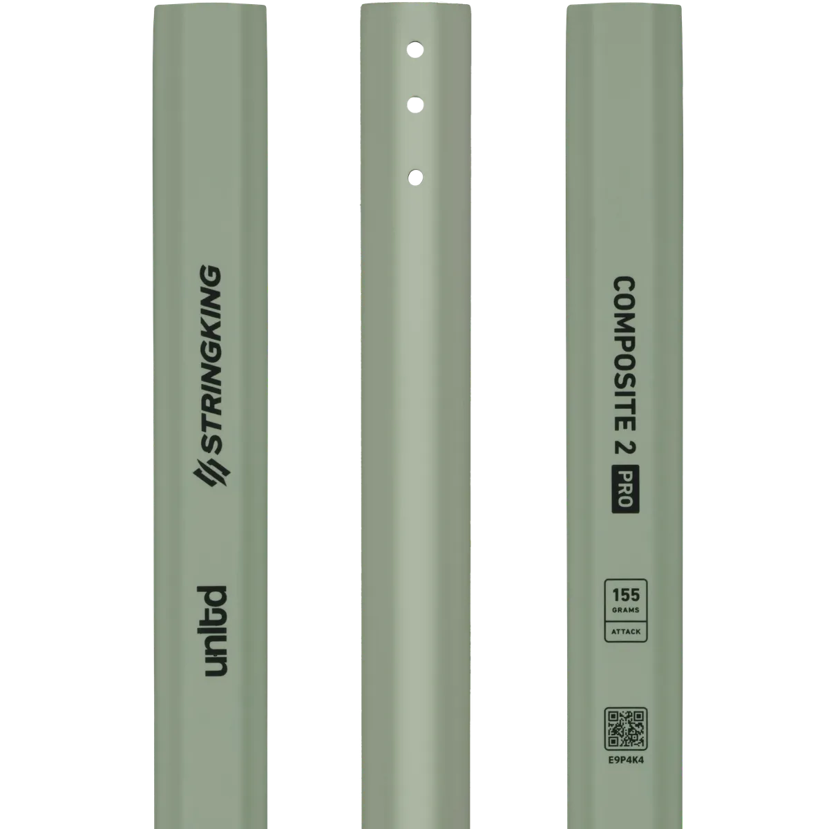 StringKing Composite 2 Pro Attack Limited Edition - 155 Grams, Limited Edition Green, Top Section, Right, Front, Left