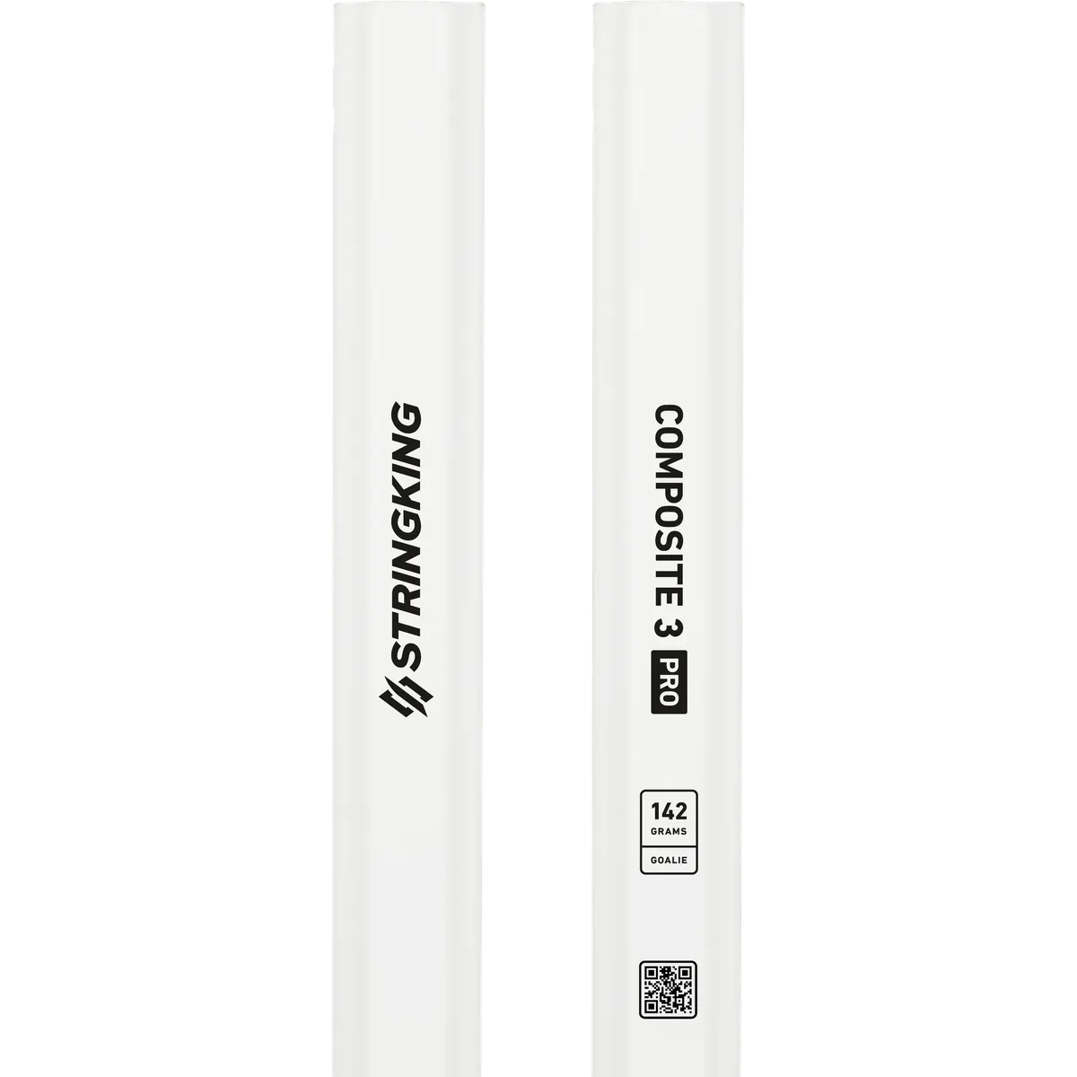 StringKing Composite 3 Pro Goalie - 142 Grams, White, Top Section, Vertical, Right, Left