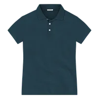 StringKing Men's Pima Jersey Signature Polo Multi - Sharp Fit, Navy, Front