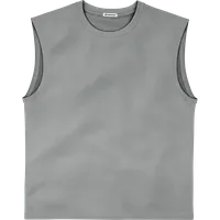 StringKing Men's StayWarm Tank Top - Relaxed Fit, Gray, Front