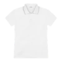 StringKing Men's FlexTech Short Sleeve Polo - Sharp Fit, White, Front