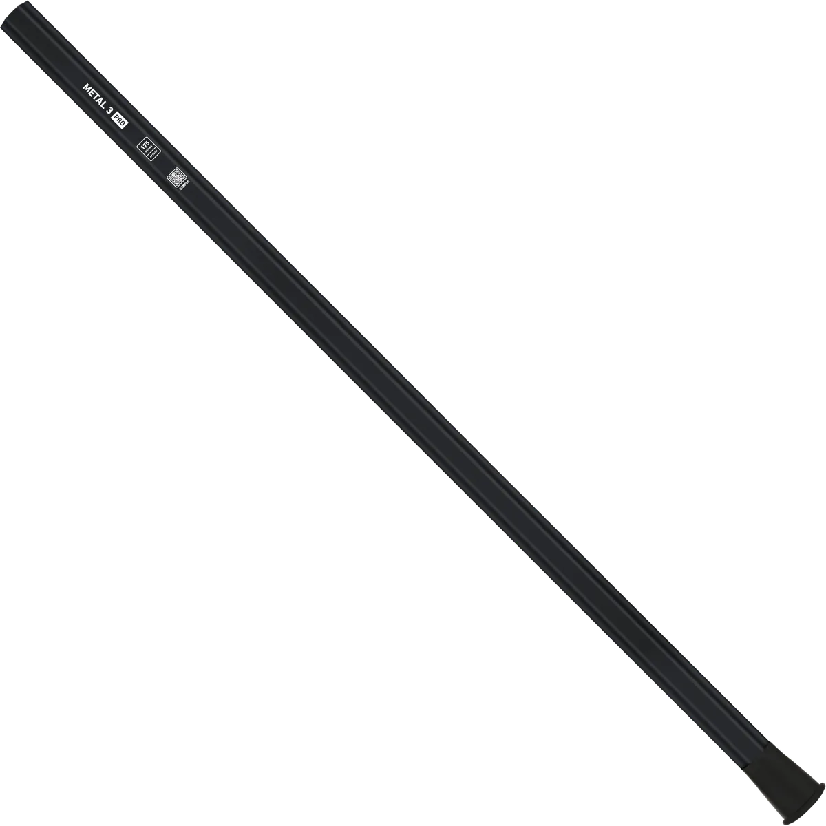 StringKing Metal 3 Pro Attack - 175 Grams, Black, Full Length, Angled, Left Side, With Butt End
