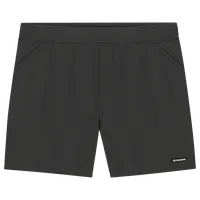 StringKing Men's Pima Terry Shorts - Relaxed Fit, Black, Front