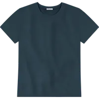 StringKing Men's Heavy Pima Cotton T-Shirt - Relaxed Fit, Navy, Front