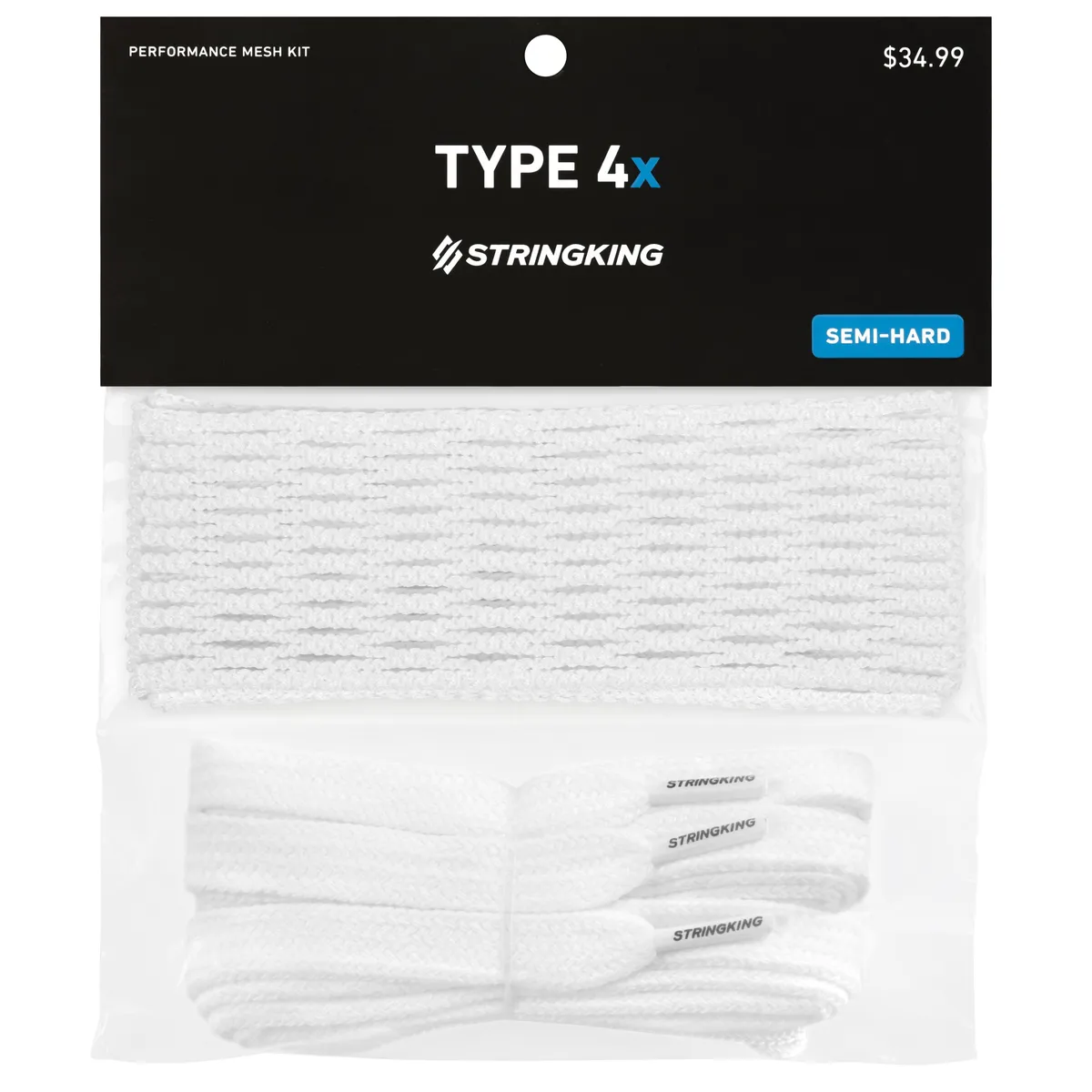 StringKing Type 4 - Type 4x, Mesh Kit, White, Packaged with Strings